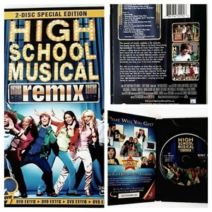 High School Musical (DVD, 2006, Walt Disney, 2 Disc Remix Edition) - Picture 1 of 5