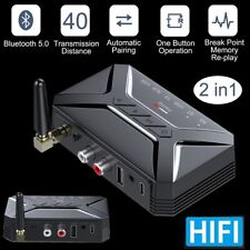 Bluetooth Transmitter Receiver Long Range For TV Home Car Stereo Audio Adapter!]