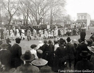 Parade Scene, Bentonville, Arkansas - 1921 - Historic Photo Print - Picture 1 of 1