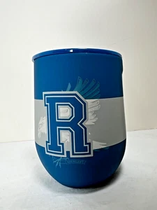 Harry Potter Ravenclaw 12 oz stemless tumbler / wine glass w/ lid - NEW! - Picture 1 of 4