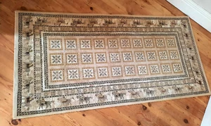 Vintage Mastercraft Noble Art Belgian Rug 80cm x 150cm - Picture 1 of 6