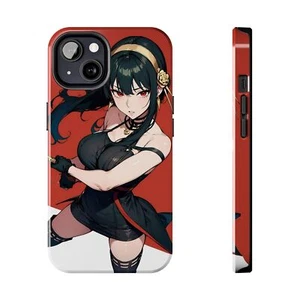 Yor Forger SpyxFamily Design,Anime Tough Phone Cases, Custom Phone Covers, Hard - Picture 1 of 26