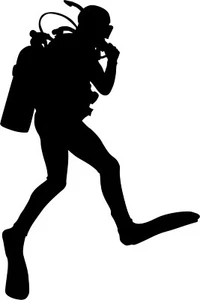 Autoaufkleber Tauchen 043 Aufkleber Sticker Diver tauchen Tauchsport - Bild 1 von 16