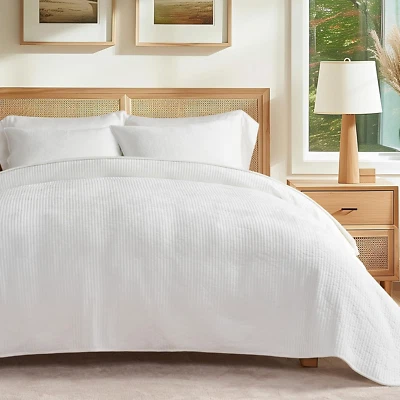 Velvet Quilt Set Queen Size, Luxurious Soft Velvet Bedding Sets, Lightweight Vel - Image 1 of 4