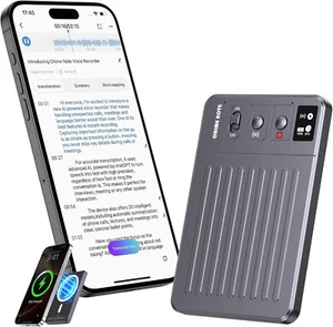 Chime Note ChatGPT Empowered AI Voice Recorder, APP and WEB Sync, 64GB Memory - Picture 1 of 8