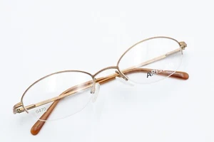 ARISTAR by Charmant AR6875 532 Copper 49-19-130 Half Frames Flex Hinge Case G470 - Picture 1 of 12