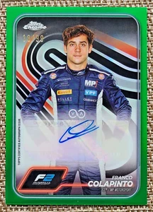 2024 Topps Chrome Formula 1 F1 Franco Colapinto Auto RC Green /99 Rookie - Picture 1 of 2