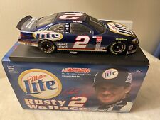 Rusty Wallace #2 NASCAR 2001 Miller Lite Ford Taurus Action 1/24 DieCast New Box
