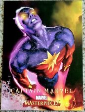 CAPTAIN MARVEL 2008 Marvel Masterpieces card #9  AVENGERS THE MARVELS