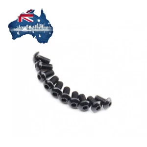 Screw Button Head Hex M2.6 x 5mm Machine Thread Steel Black (10pcs) - Picture 1 of 1