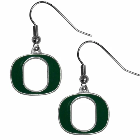 OREGON DUCKS NCAA TEAM LOGO DANGLE EARRINGS BY SISKIYOU FREE SHIPPING Cover