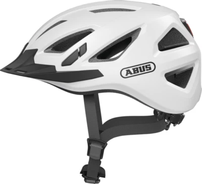 Casco de Bicicleta con Luz Trasera LED ABUS Urban-I 3.0 Blanco S 51 a 55 CM Foto 1 de 4