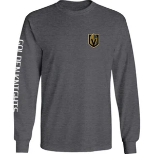 Camiseta Larga Vegas Golden Knights Hombre Las Algodón LVGK Gráfico En muy buen estado Pecho - Imagen 1 de 19