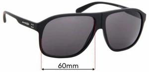 SFx Replacement Sunglass Lenses fits Arnette 50-50 Grand AN4243 - 60mm Wide - Picture 1 of 26