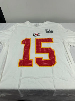 Patrick Mahomes Chiefs Nike Super Bowl LVIII Player Name Number Shirt size L - Image 1 of 4