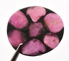 Mogok 10,35 Ct natürlicher rosa Trapiche Rubin AGL zertifiziert Top Qualität Edelstein