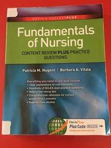 Fundamentals of Nursing by Patricia Nugent MA - Picture 1 of 3