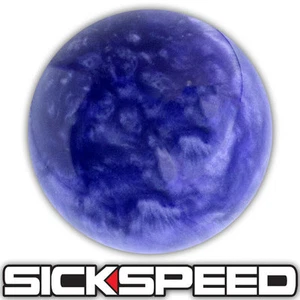 PURPLE PEARL SHIFT KNOB FOR MANUAL SHORT THROW GEAR SHIFTER SELECTOR 1/2X20 K68 - Foto 1 di 1