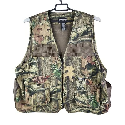 Chaleco de Caza Camuflado Para Hombres Chaqueta Roble Mossy Break-Up Infinity 1/2 Cremallera Talla XL/2XL Foto 1 de 4