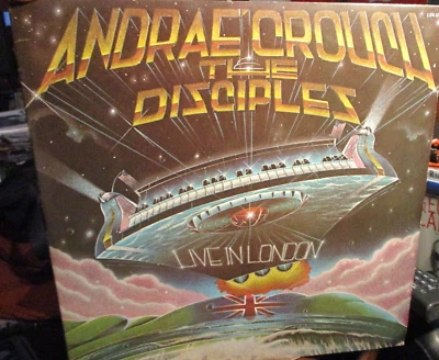 1978 ANDRAE CROUCH & THE DISCIPLES Live In London 2 LP Light LSX 5717 Gospel VG - Image 1 of 4