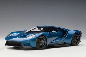 New AUTOart FORD GT 2017 1:18 Model Car BLUE 72942 KidBX - Bild 1 von 11