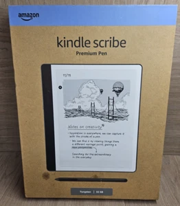 New Sealed 2024 Amazon Kindle Scribe Tungsten 32gb w/Premium Pen - Picture 1 of 8