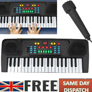37 Key Electric Digital Piano Musical Beginner Electronic Keyboard Instrument UK