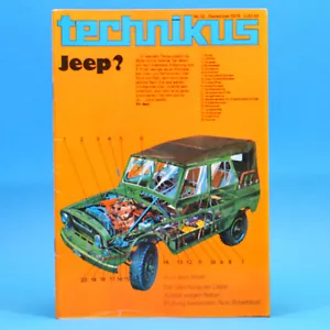 DDR technikus 12 1976 Jeep ADK 70 Arbeitslose Markersbach Mitscherlich Nebel A - Bild 1 von 1