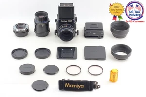 2 Lens w/Hood [N MINT++] Mamiya RZ67 Pro Sekor Z 110mm 180mm 120 Back From JAPAN - Picture 1 of 24
