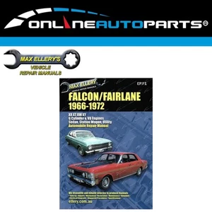 Workshop Repair Manual for Ford Falcon Fairlane XR XT XW XY 66~72 Book GT Phase3 - Picture 1 of 1