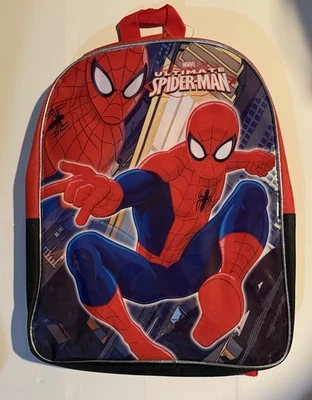 Spiderman Boys School Backpack /Book bag Kids Avengers - Image 1 of 2