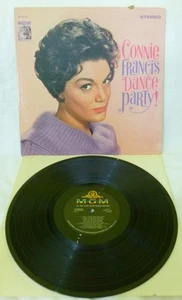 Connie Francis – Dance Party ~ Vinyl LP ~ SE4022 ~ MGM 1962 ~ Remainder Read Ad - Imagen 1 de 7