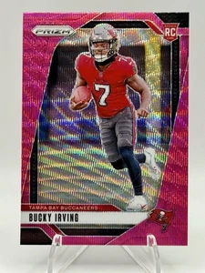 2024 Panini Prizm Rookies Bucky Irving #316 Pink Wave Prizm (RC) Rookie - Imagen 1 de 11