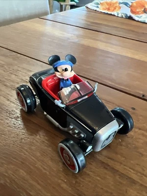 米老鼠 30 年代福特 Roadster 拉背摩擦汽车 4 英寸长 — 第 1/4 张图片