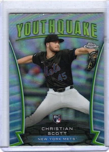 Serie de actualización cromada Topps 2024 - Youthquake Christian Scott #YQ-74 (RC) - Imagen 1 de 2