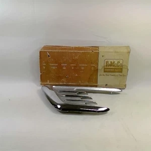 NOS FORD PB9M-16229-A 1959 MERCURY LH FENDER LOWER CHROME ORNAMENT EMBLEM - Foto 1 di 6