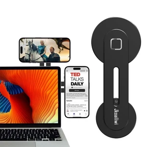 180° Adjustable Magnetic Laptop Phone Holder Mount for Monitor's and Side Dual - Afbeelding 1 van 7
