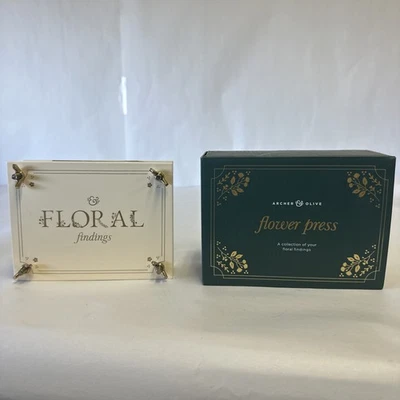 Archer & Olive Accessory Bundle—Flower Press, Ribbons, Stamps From Sub Boxes - Image 1 of 4