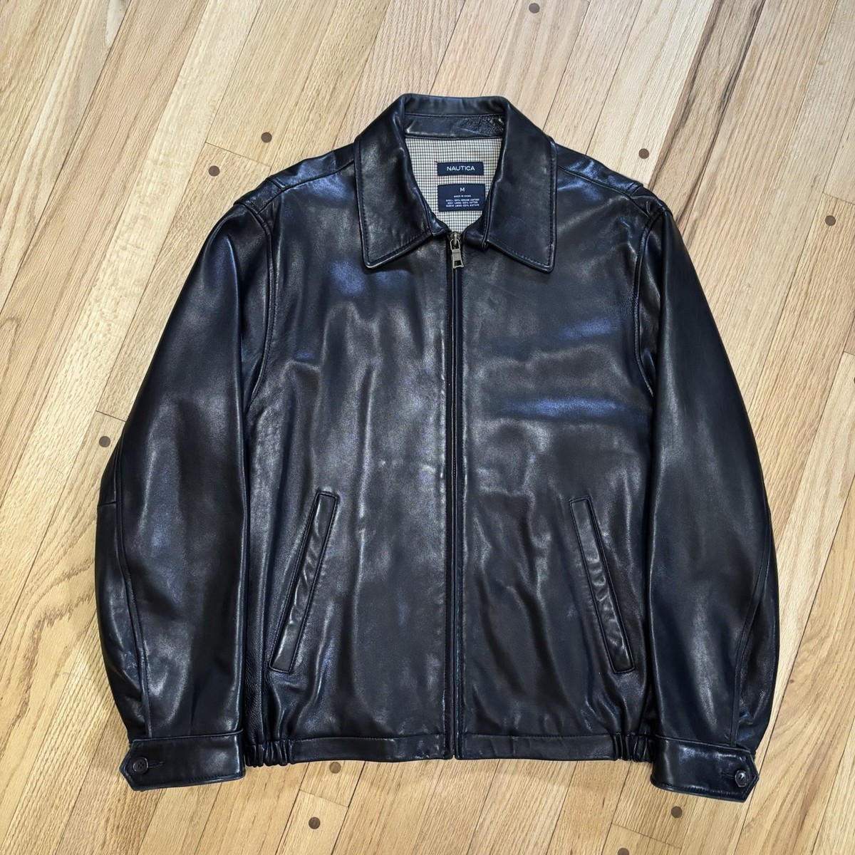 NOUTICA LEATHER JACKET 48 JA24066