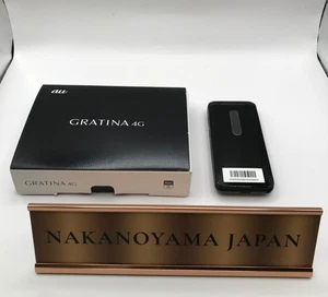 KYOCERA GRATINA 4G KYF31 WIFI KEITAI ANDROID FLIP PHONE BLACK UNLOCKED - Picture 1 of 6