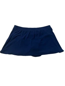 NWT, American Beach Skirtini Skirt Swim Bottom Women Size 14 Blue Beach Vacation - Picture 1 of 9