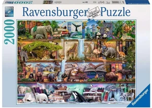 Ravensburger Jigsaw Puzzle 2000 Pieces Amazing Animal Kingdom - Picture 1 of 2