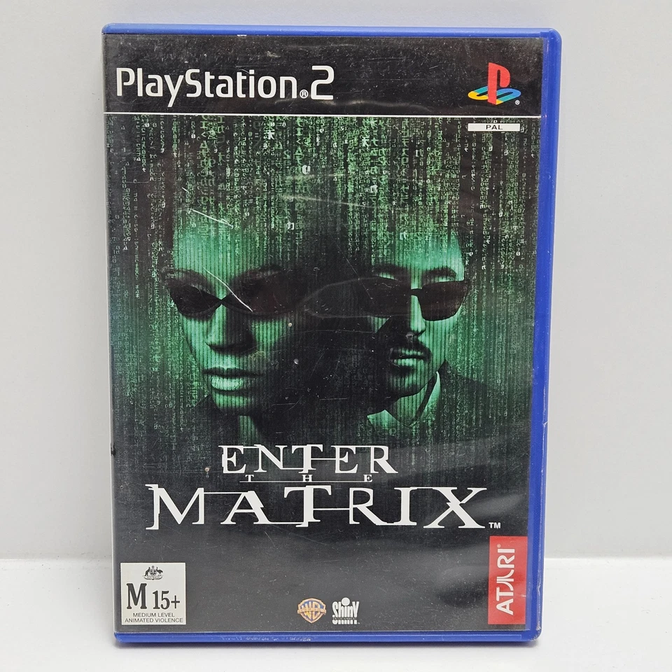 Enter The Matrix + Manual - Sony PlayStation 2 PS2 Game PAL Complete + Free Post - image 1 of 4