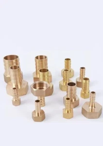 Female Swivel Nut Brass Hosetail Multiple Sizes - Picture 1 of 1