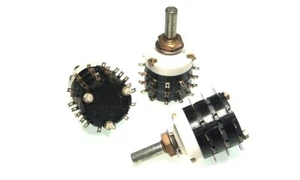 PGS330B (ПГС330Б) Rotary switch 3 pole 10 steps -- NOS (1 pcs) - Picture 1 of 3