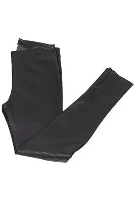 PANTALONES AJUSTADOS BALENCIAGA CUERO AZUL MARINO FR 38 UK 10 Foto 1 de 4