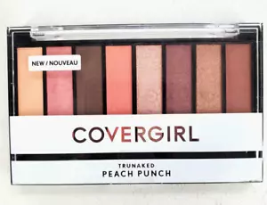 Paleta de sombras de ojos perfumadas CoverGirl TruNaked Peach Punch .23 oz. Nuevo precintado - Imagen 1 de 4