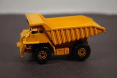 Vintage Matchbox Caterpillar Yellow Dump Truck LQQK - Image 1 of 4