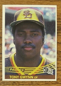 Tony Gwynn 1984 Donruss 2nd Year Card #324 - Picture 1 of 2