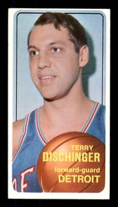1970-71 Topps #96 Terry Dischinger VGEX Pistons 540639